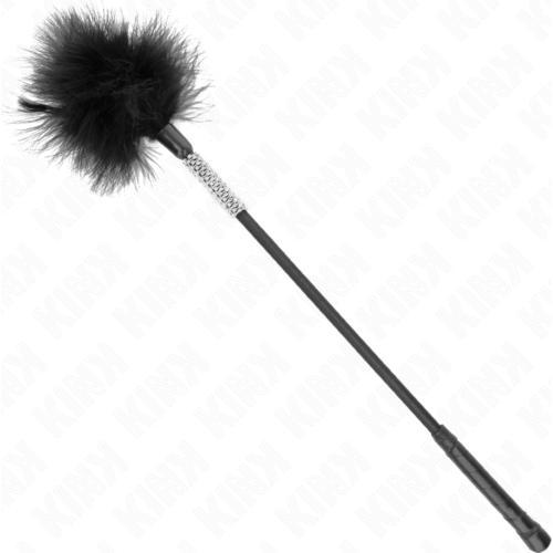 Plumas KINK 50 cm z uchwytem z diamencików