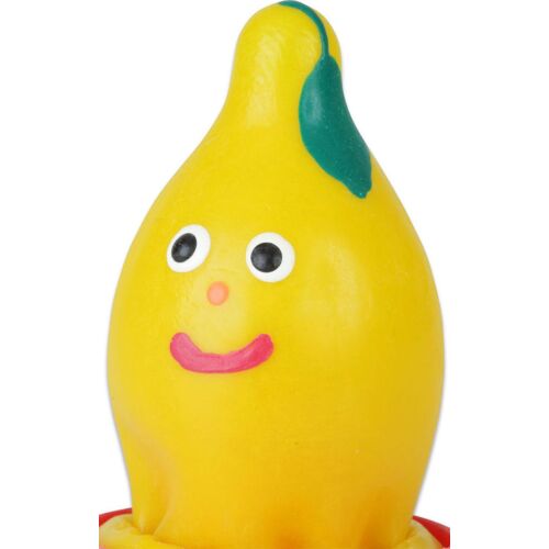 Preservatyw dekoracyjny CONDOMERIE Limón - ręcznie malowany