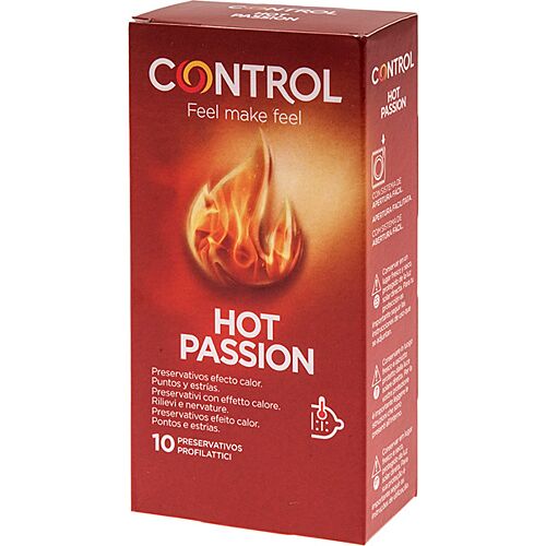 Prezerwatywy CONTROL Hot Passion z efektem ciepła