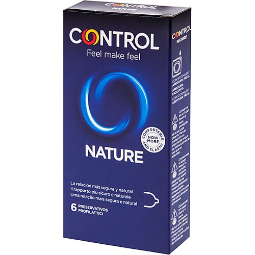 Prezerwatywy CONTROL Adapta Nature 6 szt. 54 mm