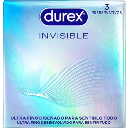 Prezerwatywy Durex Invisible Ultra Cienkie 3 sztuki