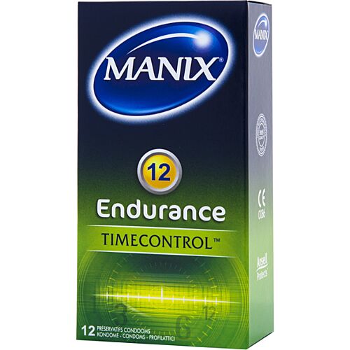 Prezerwatywy Manix Endurance (12 szt.) z lidokainą