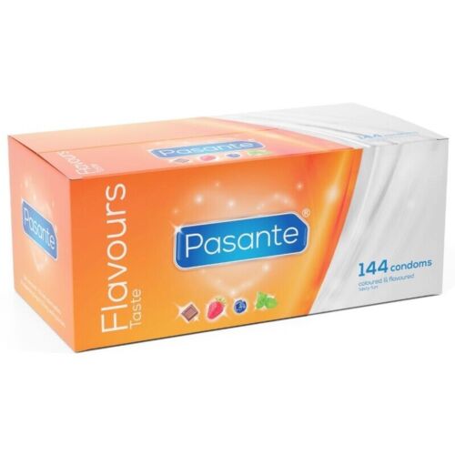Prezerwatywy Pasante Smak 144 - Aromatyzowane i kolorowe