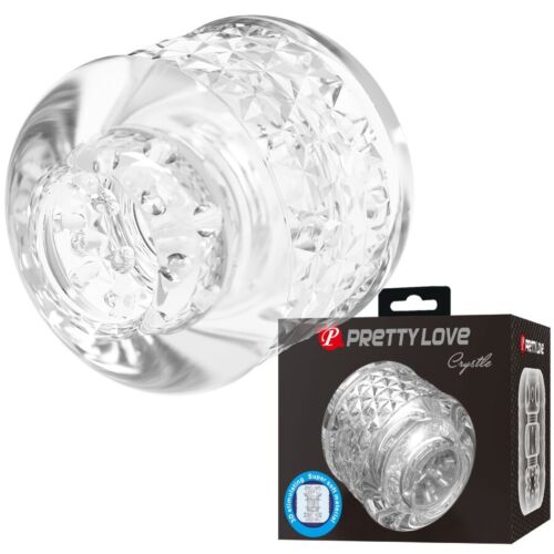 Masturbator Pretty Love Crystle z podwójnym wejściem