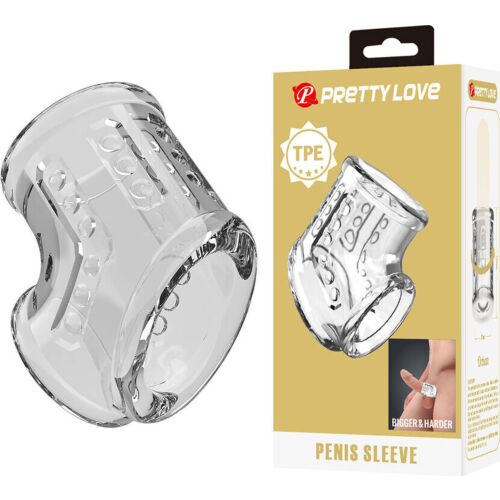 Funda na Penis PRETTY LOVE z teksturą