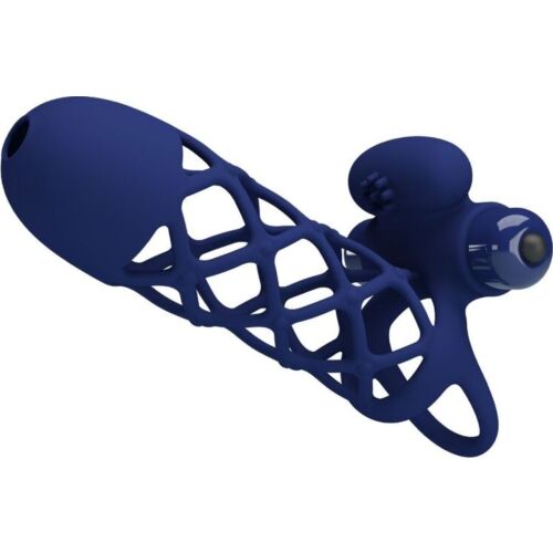 Funda na penis Pretty Love Giann z stymulatorem łechtaczki