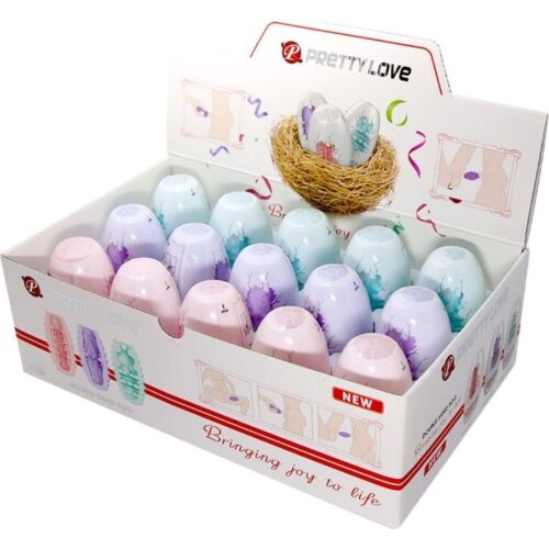 Masturbator Pretty Love Jajko z dwiema teksturami