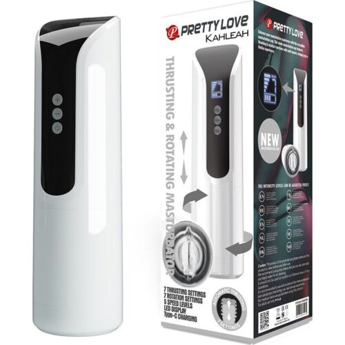 Masturbator automatyczny Pretty Love Kahleah z rotacją i pchaniem