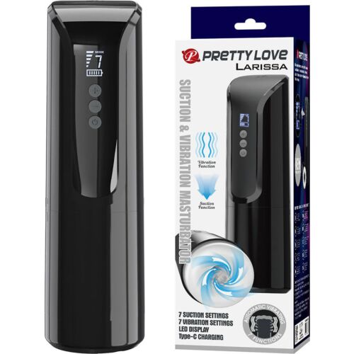 Masturbator Pretty Love Larissa z funkcją ssania i wibracji