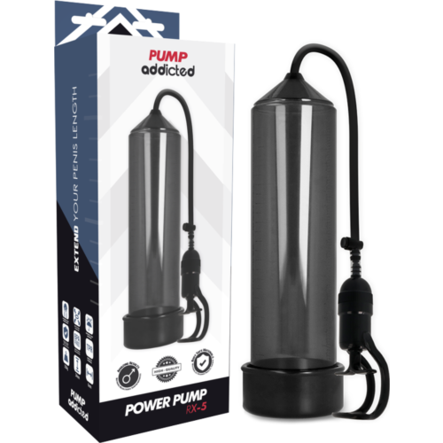 Bomba erekcji Pump Addicted RX5 - wygodne osiąganie erekcji