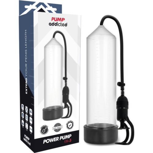 Bomba Erekcyjna PUMP ADDICTED RX5 - Powiększenie penisa