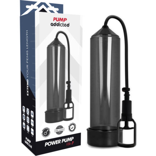 Bomba alargadora Pump Addicted RX7 z systemem próżniowym