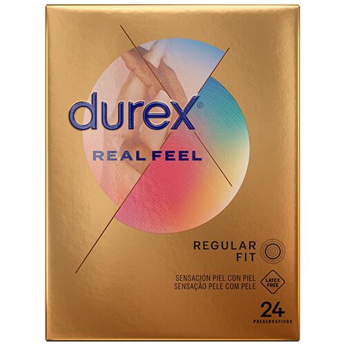 Prezerwatywy DUREX REAL FEEL 24 sztuki - Naturalny kontakt