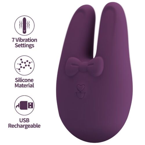 ROMANCE BUNNY Zewnętrzny stymulator 7 trybów