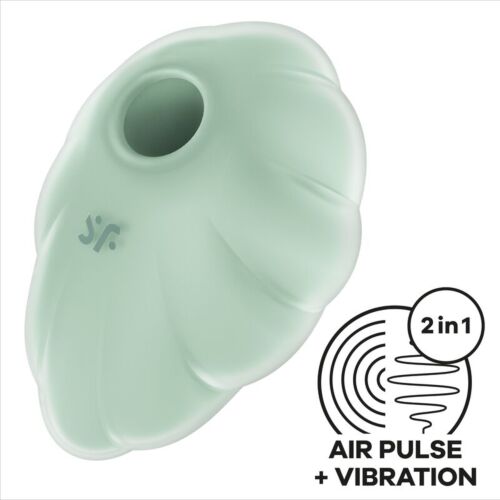 Wibrator Satisfyer Cloud Dancer z technologią Air Pulse
