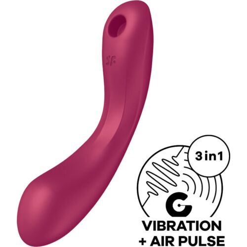 Succionador SATISFYER CURVE TRINITY 1 z wibracją