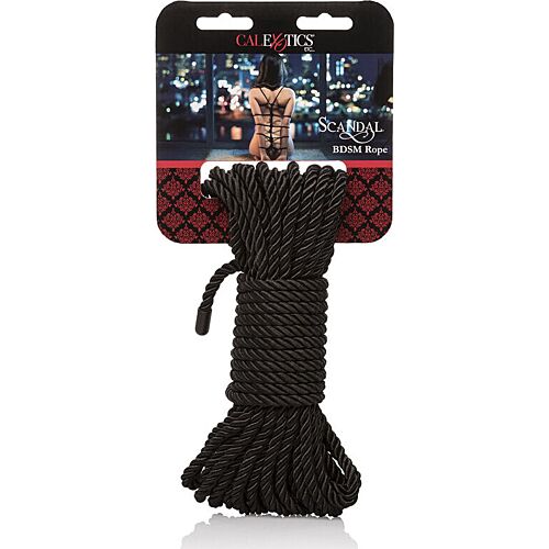 Cuerda BDSM CALEXOTICS SCANDAL 10 m - Sedosa i wszechstronna