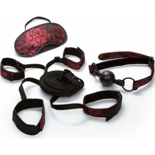 Zestaw bondage CALEXOTICS Scandal z elastycznymi paskami