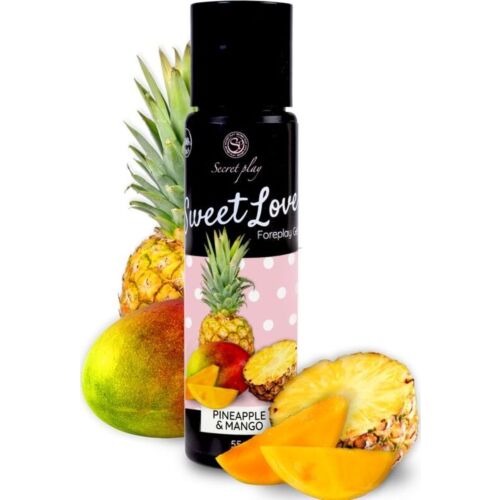 Lubrykant SECRETPLAY Mango & Ananas 60 ml - 100% jadalny