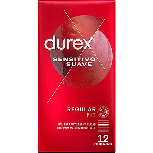Prezerwatywy Durex Sensitive 12 sztuk - Cieńsze i lepsze dopasowanie