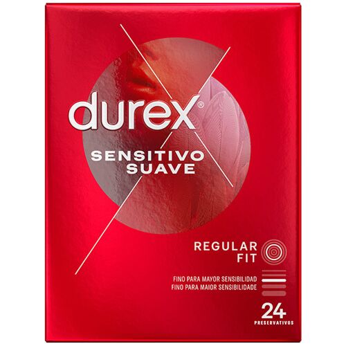 Prezerwatywy Durex Sensitive Soft - 24 sztuki