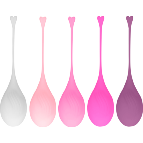 Bolas Kegel OHMAMA - Zestaw 5 piłek o różnych wagach