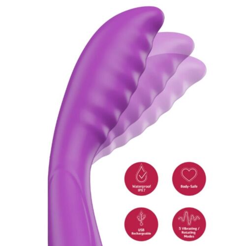 Wibrator G-spot She.E.O z pulsacyjną stymulacją