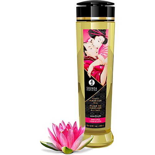 Olejek do masażu Shunga 240 ml z esencją Ylang-Ylang