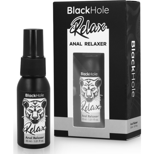 Spray relaksujący anal BLACK HOLE 30 ml - komfortowe doświadczenie