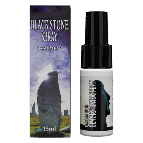 Spray opóźniający Cobeco Black Stone 15ml - Zmniejsza wrażliwość