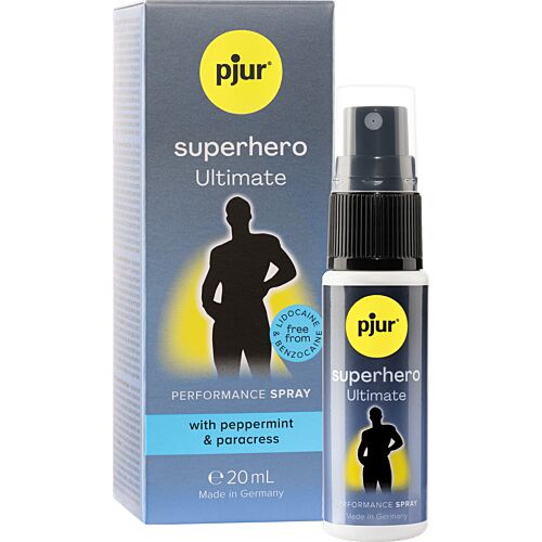 Spray retardant PJUR SUPERHERO ULTIMATE 20 ml z naturalnymi składnikami