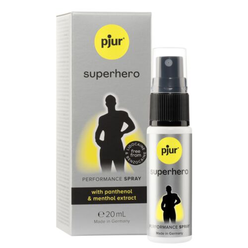 Spray opóźniający PJUR Superhero 20 ml z ekstraktem z imbiru