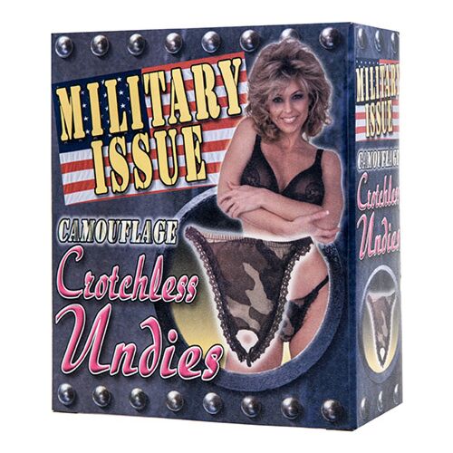 Tanga Pipedream Militar — bielizna damska