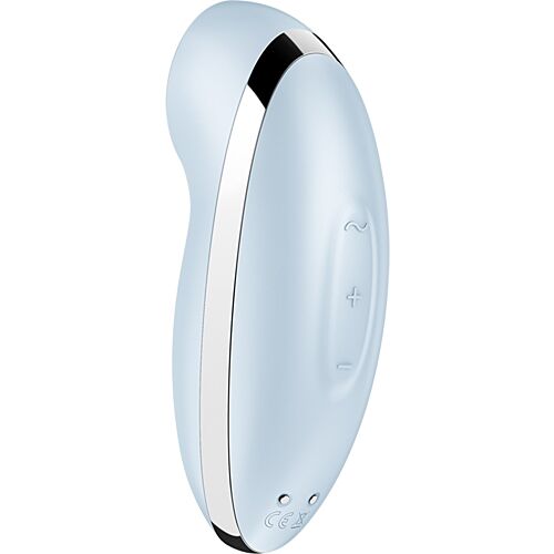 Wibrator Satisfyer Tap & Climax 2 Niebieski