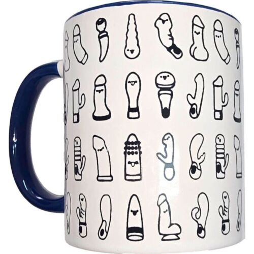 Taza DIABLO PICANTE z zabawnym wzorem wibratora