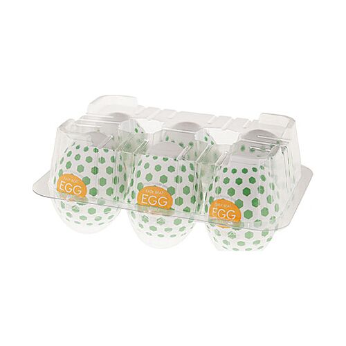 Stymulator Jajeczko Sześciokątne StudHex