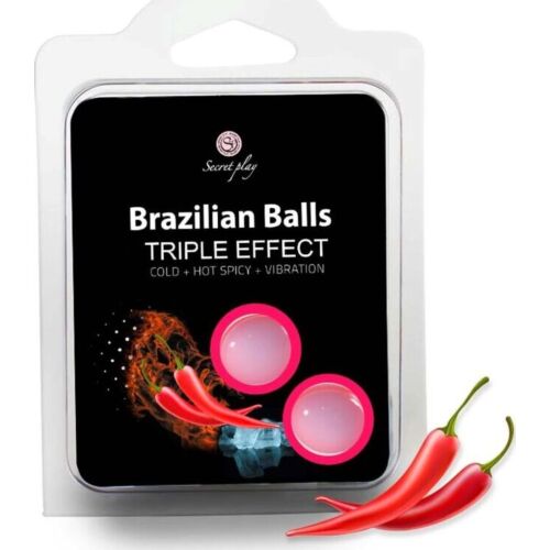 Bolas Brazilian Balls SECRETPLAY - 3 efekty w 1