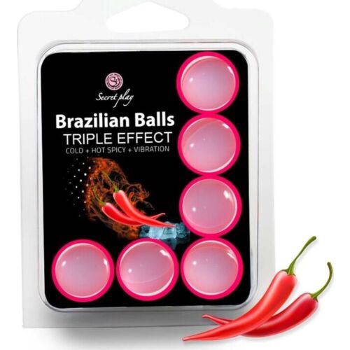 Bolas Brazilian Balls SECRETPLAY - 3 efekty w 1
