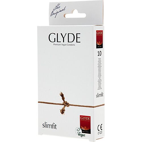 Prezerwatywy Glyde Ultra Slimfit 10 Uds - 100% wegańskie