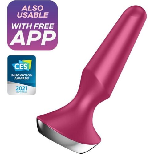 Plug anal Satisfyer Plug Ilicious 2 z aplikacją
