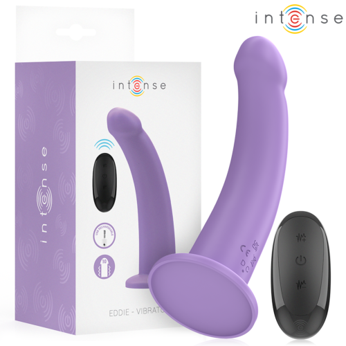 Wibrator INTENSE EDDIE 17,5 CM z pilotem i 10 trybami
