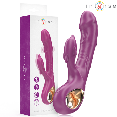 Wibrator INTENSE HALLE z językiem stymulującym