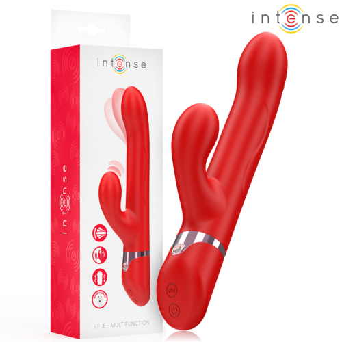 Wibrator INTENSE LELE - rotacyjny i oscylacyjny