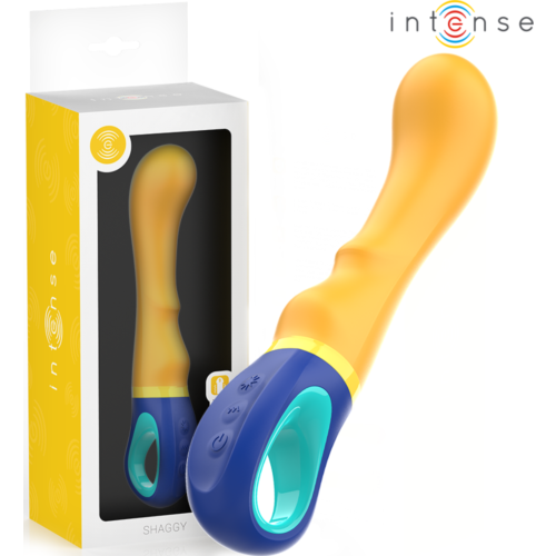 Wibrator G-spot INTENSE FUN SHAGGY z ergonomicznym kształtem