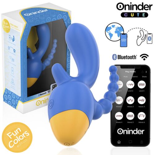 Wibrator ONINDER CUTE LOVE 3 SOME z aplikacją