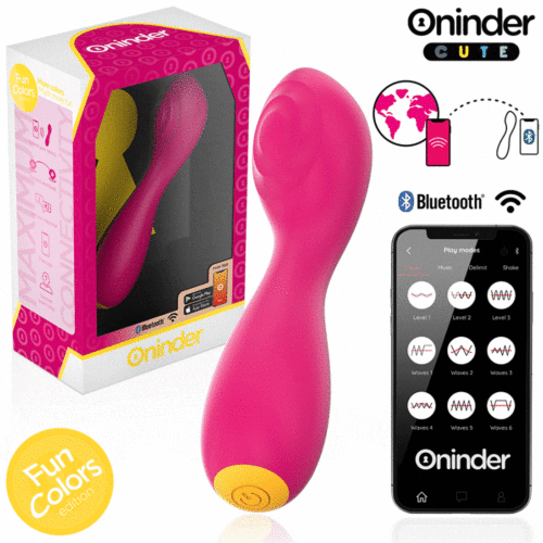 Wibrator ONINDER CUTE Love Buddy z Trybem Tapping