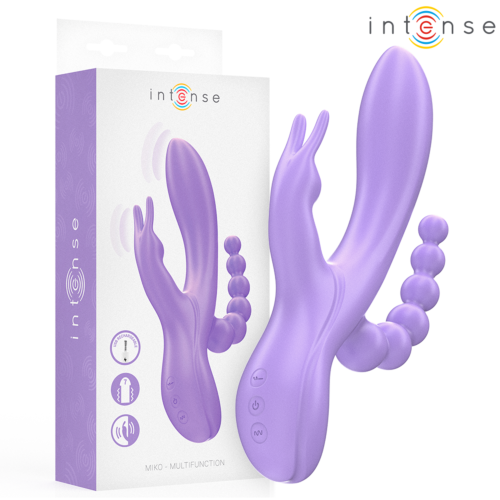 Wibrator INTENSE MIKO z potrójną funkcją stymulacji
