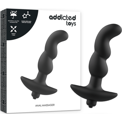 Masażer analny ADDICTED TOYS MODEL 2 z potężnymi wibracjami