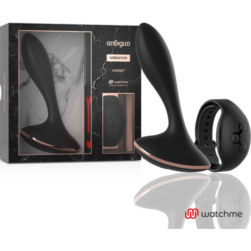 Plug anal ANBIGUO WATCHME zdalnie sterowany
