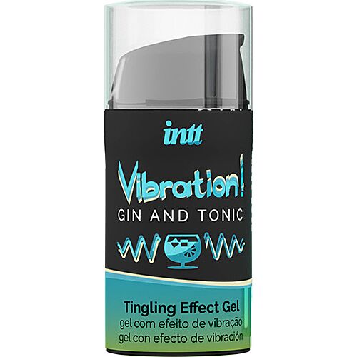 Gel Stymulujący INTT Vibration Gin&Tonic 15ml - Intensywne Doznania